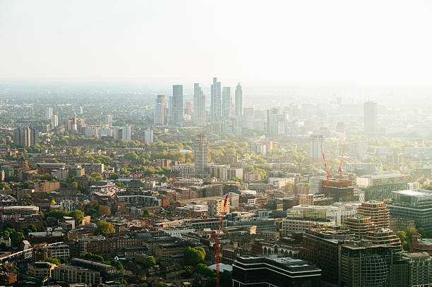 istock Buildings in London at sunset 2214898890