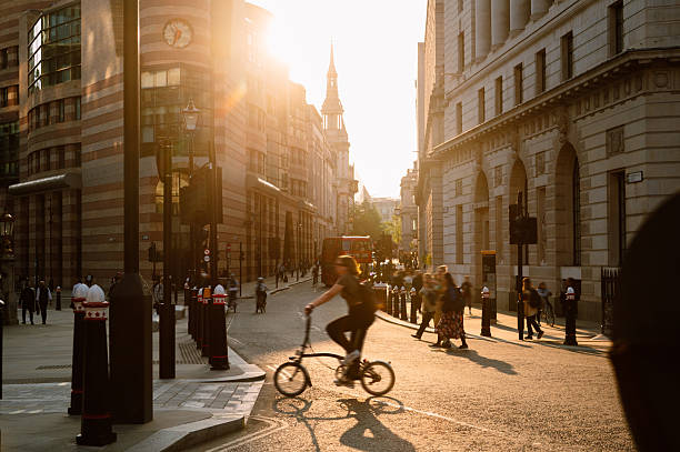 istock City street at sunset 2214899140