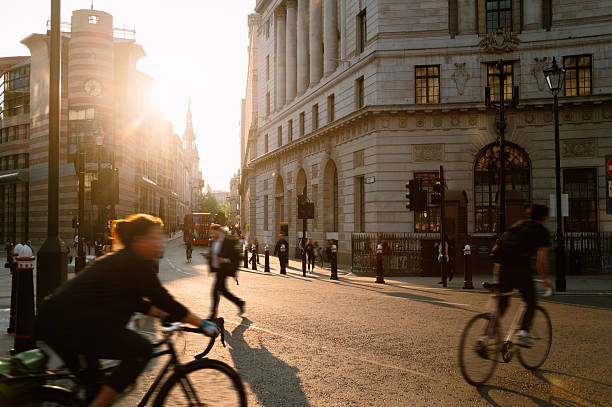 istock City street at sunset 2214899166