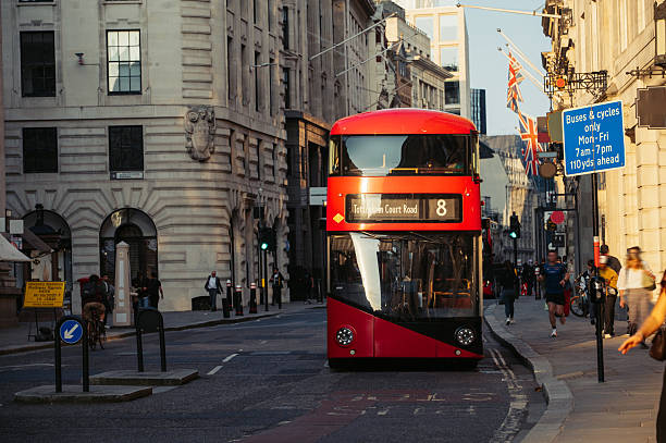 istock London city bus 2214901433