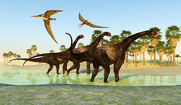 istock Brontomerus Dinosaur Swamp 2214903766