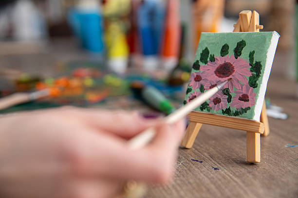 istock Join us for a fun Creative Painting Session focused on beautiful Floral Artwork 2214927076