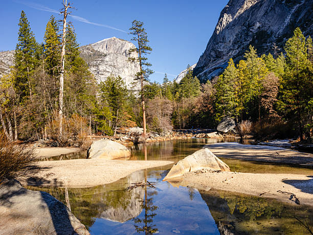 istock Tranquil Mirror Lake in Yosemite national Park 2214963444