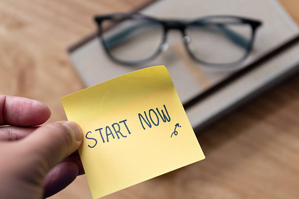 istock Motivational action to start your journey home office image cozy environment close-up empowerment 2214967975