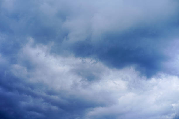 istock sky and white clouds. Beautiful blue sky clouds for background. Blue Sky with Fluffy White Clouds on a Sunny Summer Day. 2214969635