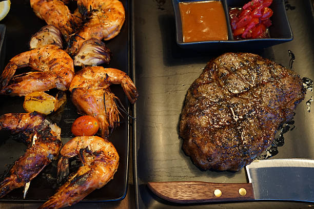 Medium rare Angus steak