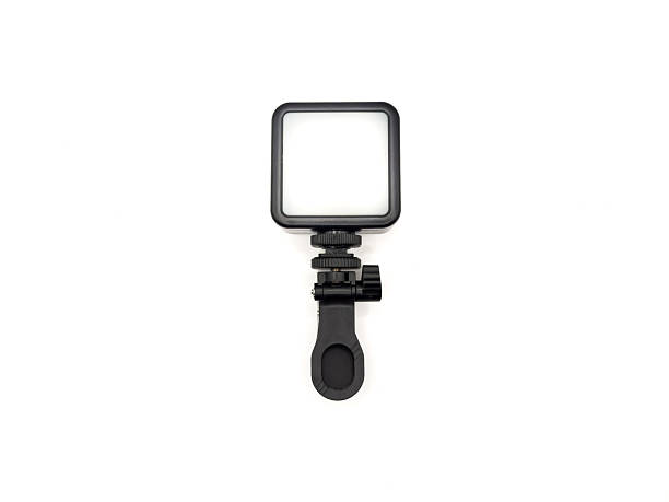 istock Spoil Light for Photography with Phone Mount on a White Background, copy space 2214978872