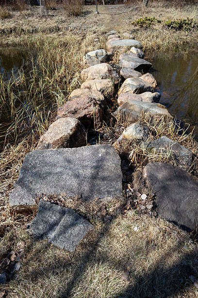 istock stepping stones crossing the water in springtime 2214984051