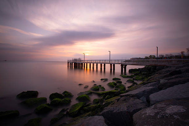 istock Old pier taken with long exposure technique 2214984996