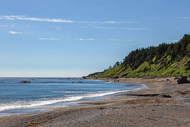 istock Okhotsk Sea Coast. Rocks, Waves. Sakhalin, Russia 2214994459