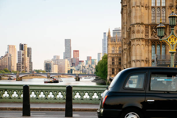 Westminster Bridge in London, looking towards Vauxhall