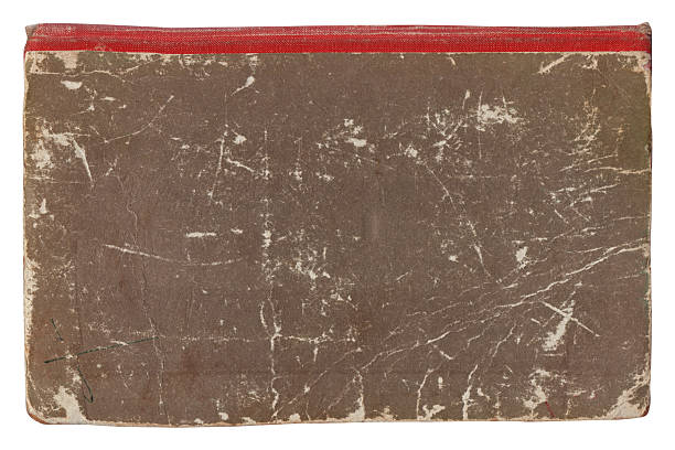 istock Vintage background of old book torn paper texture with scratches 2215000954