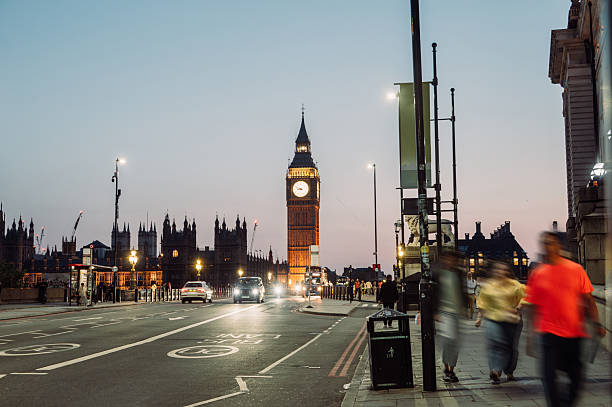 istock Westminster bridge in London 2215002848