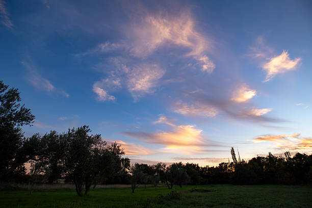 Sunset in Dalmatia, Croatia.