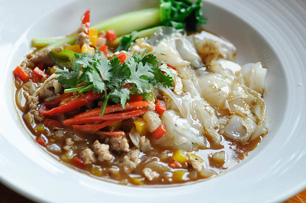 istock noodles , pork noodles or stir fried noodles 2215018176