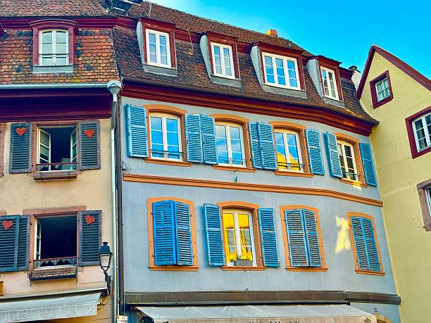 Colmar, France: May 14,2025 - Colmar is a town in the Alsace region of northeastern France, near the German border. Its old town has cobblestone streets lined with half-timbered medieval and Renaissance buildings.
