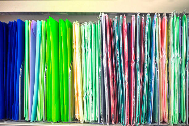 Pride Colors Cardboards, LGBT Flag, Pride Month, Rainbow colors. Digitally generated image. 3d render.