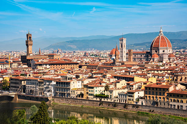 istock Florence city in Italy, panoramic view 2215048741