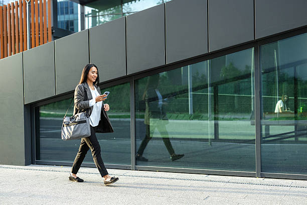 istock Asian businesswoman after work 2215048877