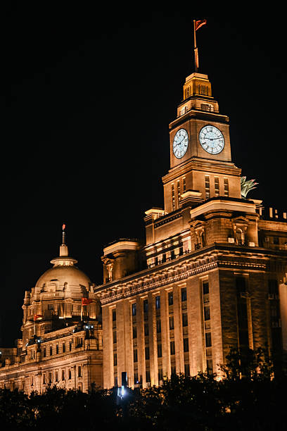 istock Shanghai Nightscape, Western architecture on the Bund 2215050899