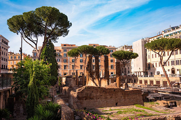 istock Ruins in Rome city, Italy 2215053376