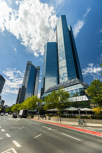 istock Business district in Frankfurt 2215056481