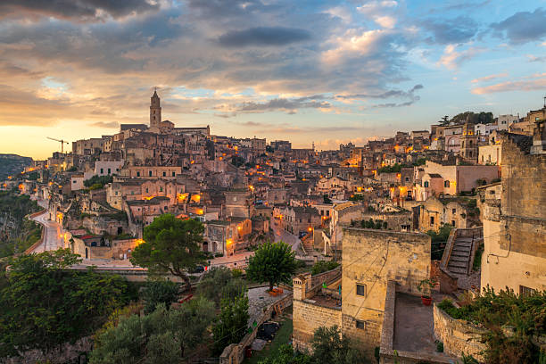 istock Matera, Italy overlooking Sassi di Matera 2215058613