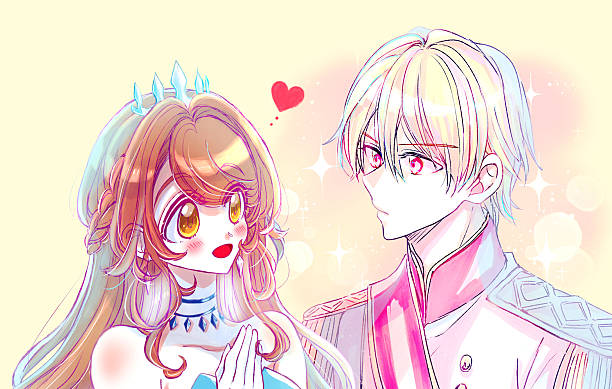 istock Image of a princess in love with a prince 2215074641