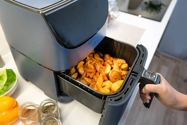 istock Air fryer machine in the kitchen 2215081574