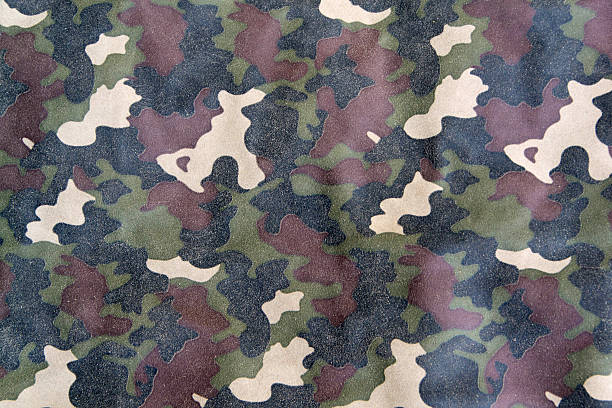 istock The military camuflage  leather texture 2215084969