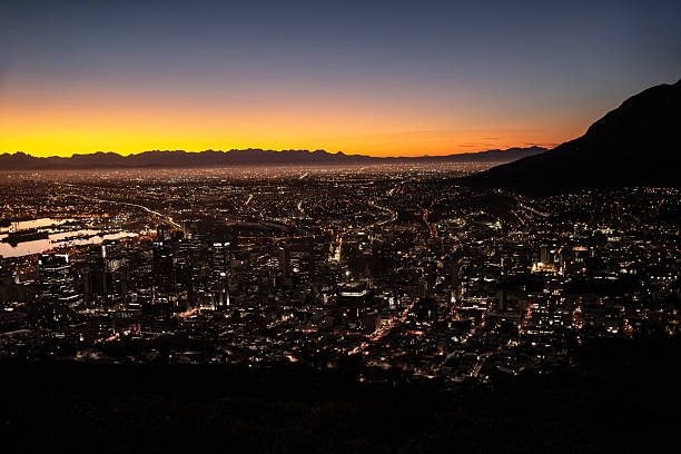 istock Cape Town downtown city lights 2215095874