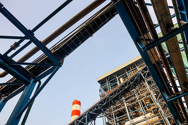 istock Pembangkit Listrik Tenaga Uap PLTU (Industrial power plant) 2215096578