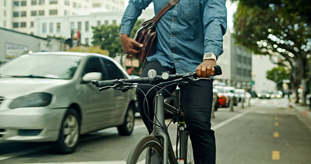istock Los Angeles Commuter Using the Bicycle Lane Downtown 2215113973