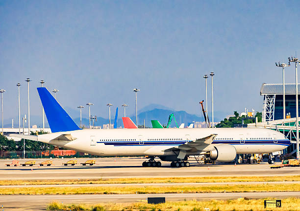 istock Airport Tarmac with Parked Planes 2215153939