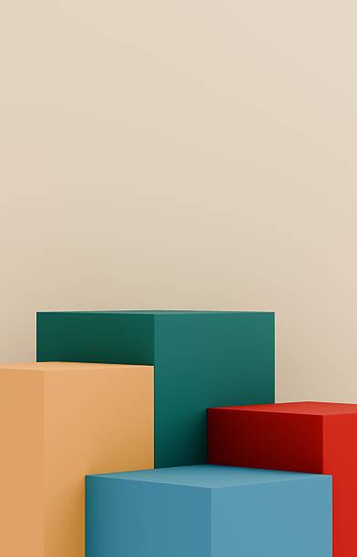 istock Colorful and pop 3D background design 2215156747