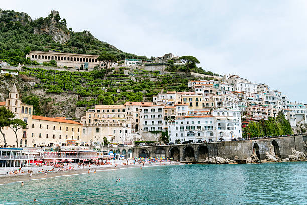 istock Sea View of Positano, Amalfi coast 2215164103