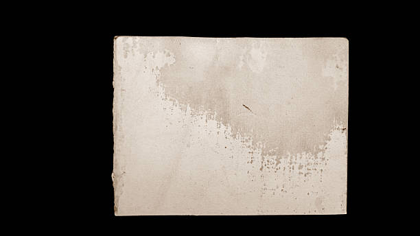 old photograph black background