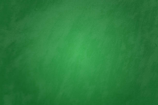 stockillustraties, clipart, cartoons en iconen met horizontal blank empty glowing vector monochrome textured weathered old background, wallpaper in dark green colour with uneven rough rustic wall abstract texture like greenboard or blackboard for christmas, st patrick's day poker table backdrop - schoolbord