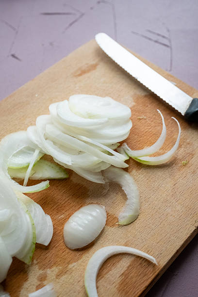 istock chopped onions on a chopping board 2215189759