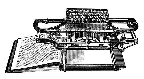 Fisher Record Typewriter. Book typewriter