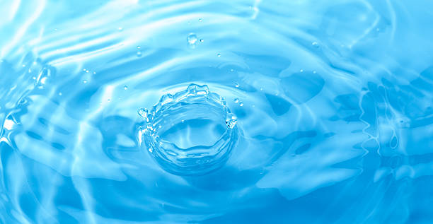 istock A beautiful water crown on the water surface 2215191105