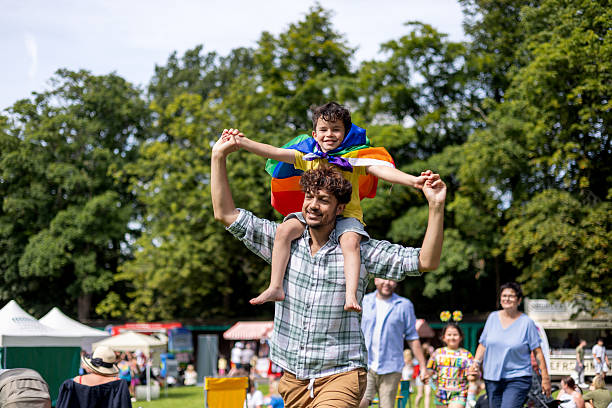 istock Family at Parade 2215209526