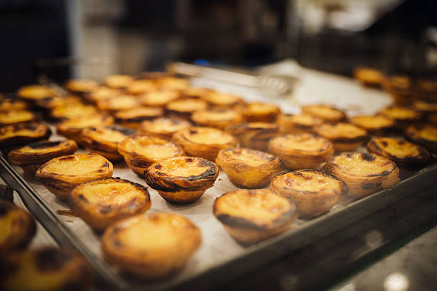 istock Pastel de Nata in a Bakery in Portugal 2215210546