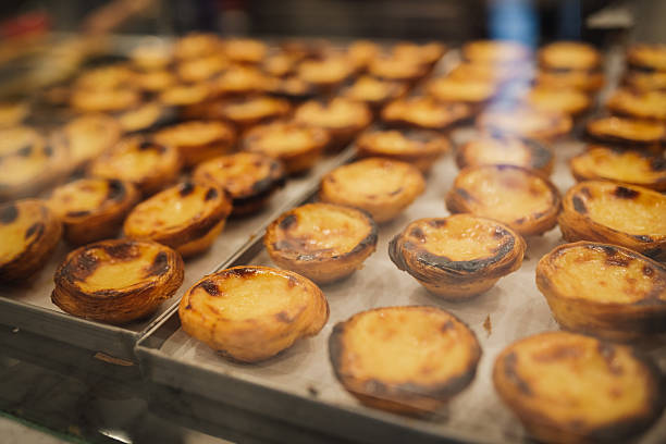 istock Pastel de Nata in a Bakery in Portugal 2215210549