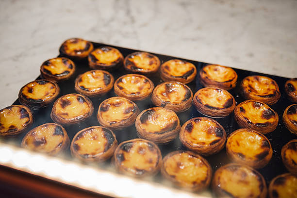 istock Pastel de Nata in a Bakery in Portugal 2215210553