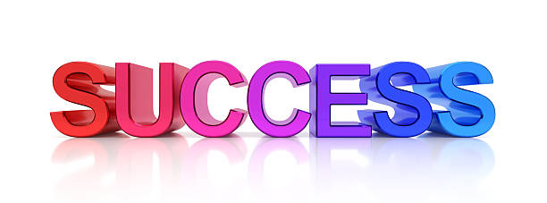 istock Word success written with colorful 3d letters. 2215211733