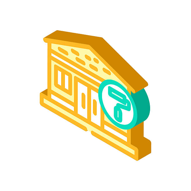 house frame painting wood frame isometric icon vector illustration house frame painting wood frame isometric icon vector. house frame painting wood frame sign. isolated symbol illustration roof cladding stock illustrations