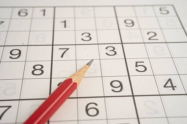 istock Puzzle game with pencil for practice skill. 2215219162