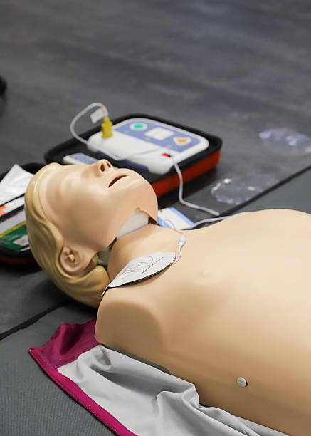 istock first aid course - company safety - cardiac massage - Basic Life Support 2215232415