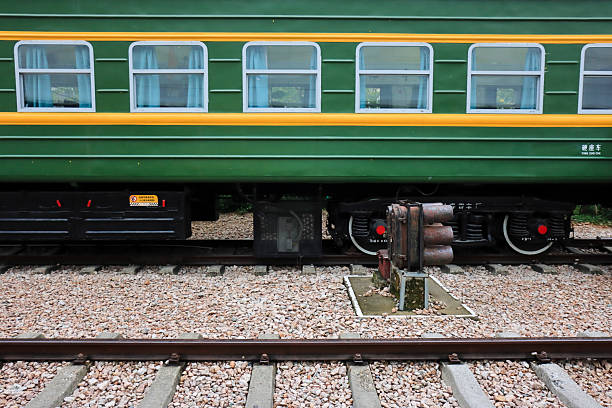 Old rusty abandoned steam locomotive